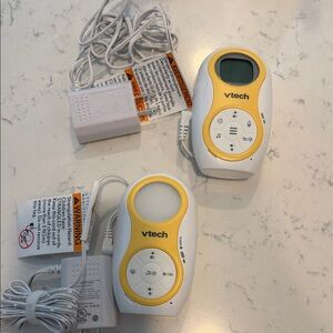 VTech Yellow and White Portable Audio Device